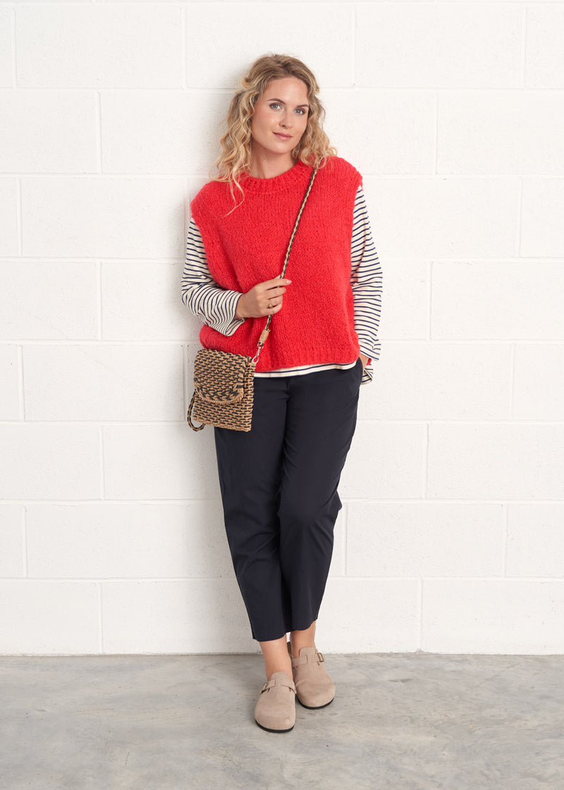 BIDDY STRIPE JERSEY TOP