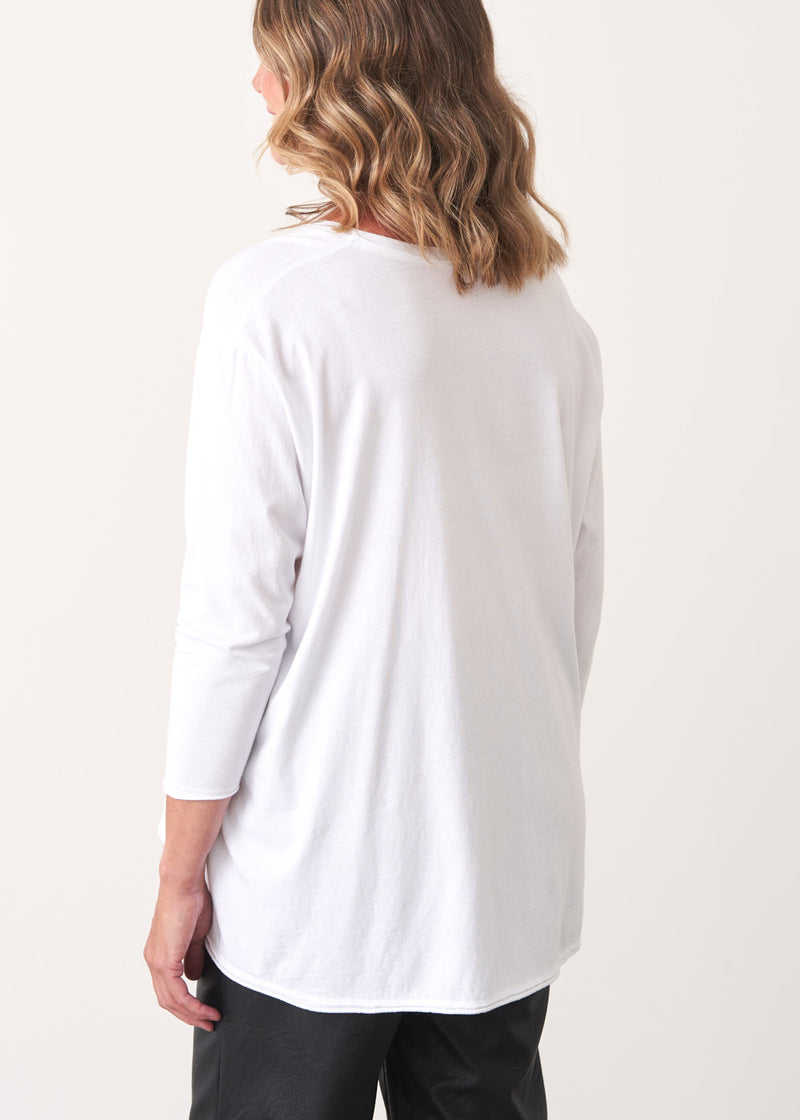 White relaxed t-shirt