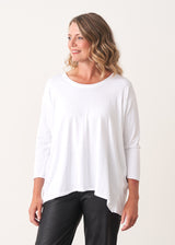 White relaxed t-shirt