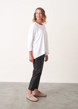 White relaxed t-shirt