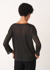 Lurex stripe top