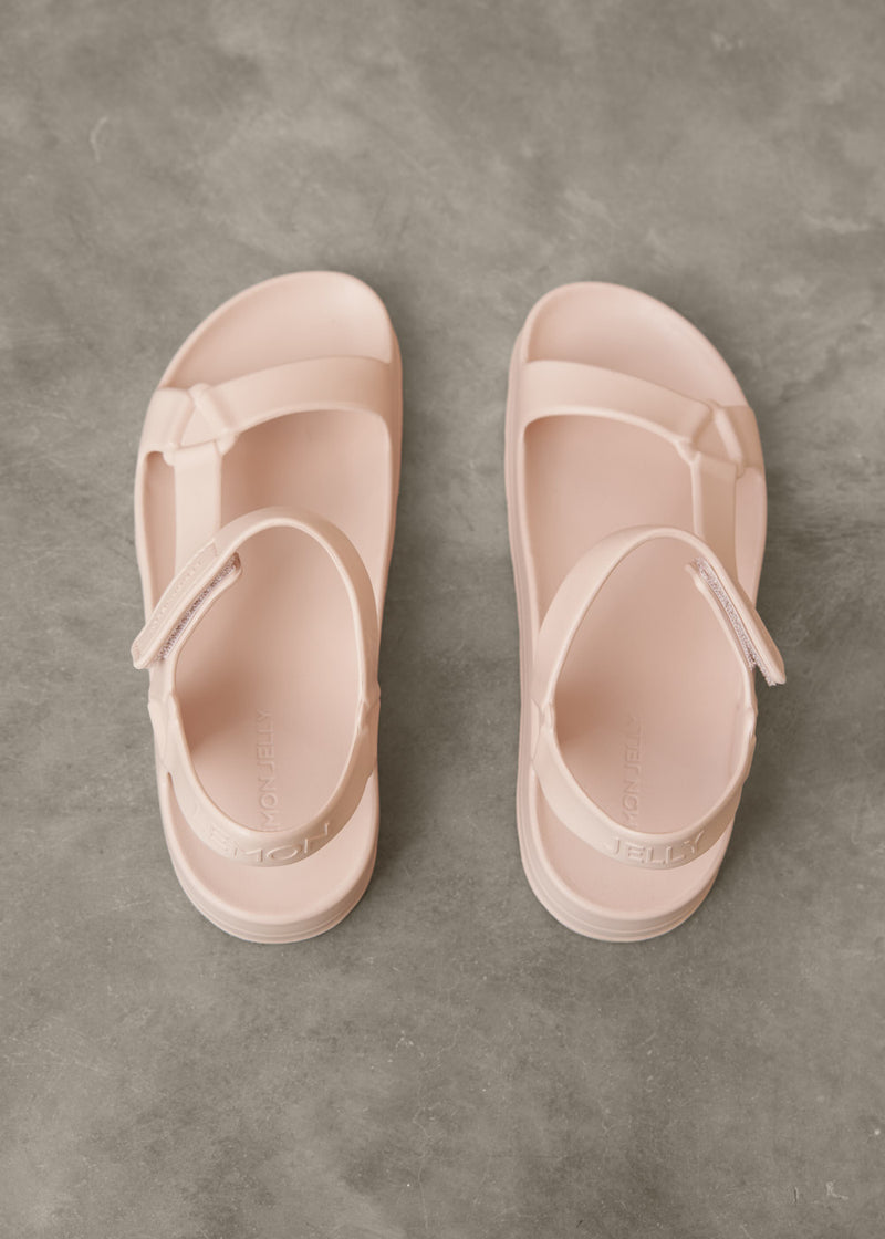 Greige light t-bar sandals