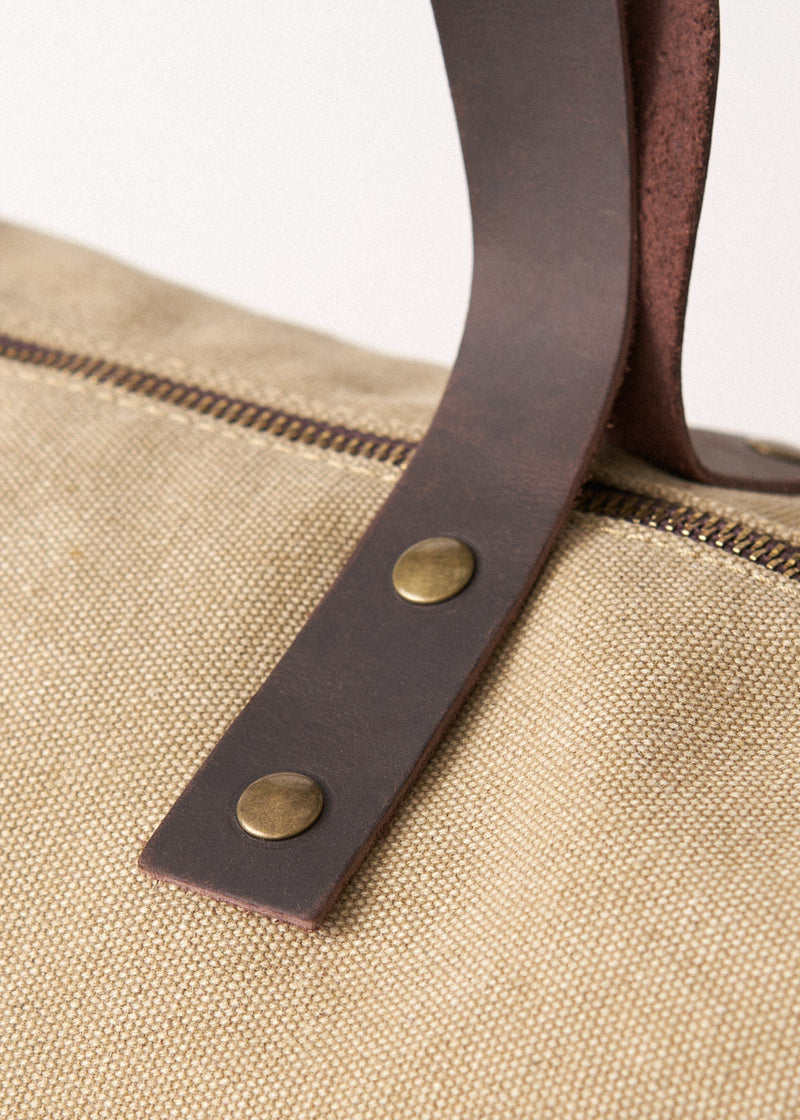 Slouchy canvas bag