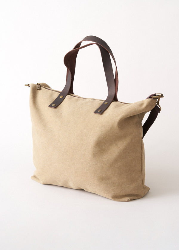 Slouchy canvas bag