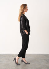 Black sequin jacket